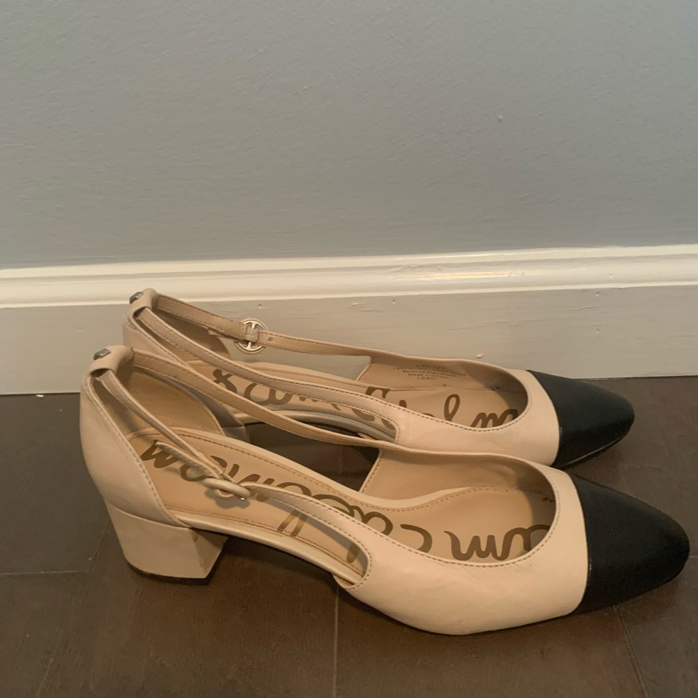 Sam Edelman Cap Toe Leah Heels - Two Toned